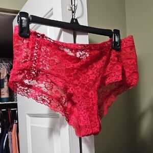 NWOT Victoria's Secret Cheeky Lace Panties